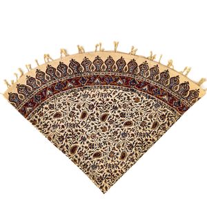 رومیزی قلمکار عطريان طرح درهم مدل G252