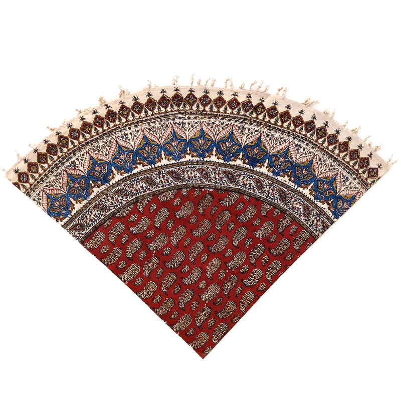 روميزي قلمكار عطريان طرح رناس مدل G253