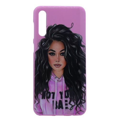 کاور طرح girl کد pi-02 مناسب برای گوشی موبایل سامسونگ Galaxy A7 2018