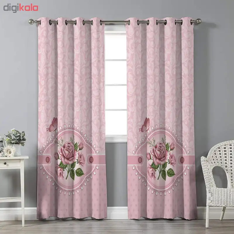 پرده نیروانا مدل pl639 سایز 280 × 140 سانتی متر