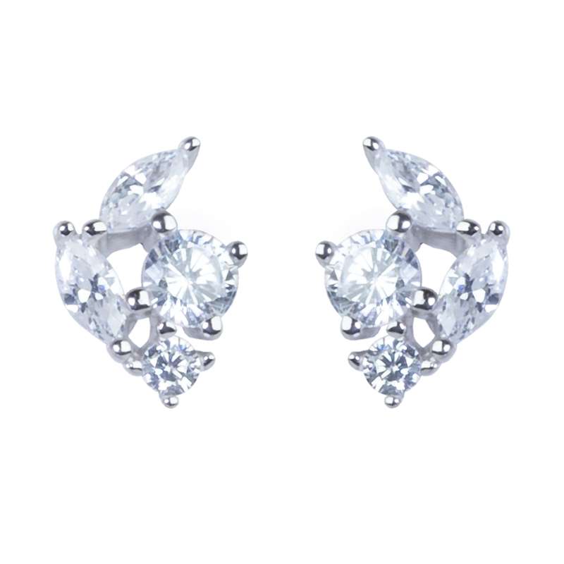 گوشواره نقره زنانه اقلیمه کد EN319 گوشواره نقره زنانه اقلیمه کد EN319