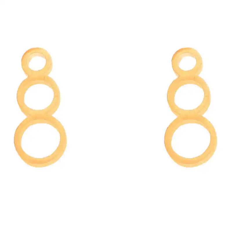 گوشواره زنانه طرح حلقه کد GO1341