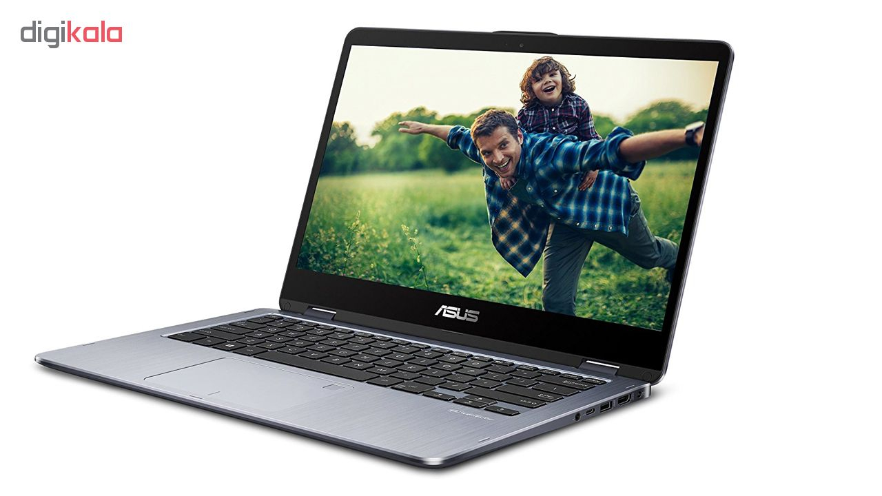 لپ تاپ 14 اینچی ایسوس مدل VivoBook Flip TP410U - A