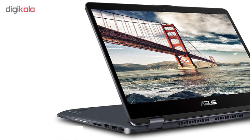 لپ تاپ 14 اینچی ایسوس مدل VivoBook Flip TP410U - B لپ تاپ 14 اینچی ایسوس مدل VivoBook Flip TP410U - B