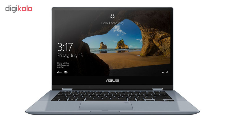 لپ تاپ 14 اینچی ایسوس مدل VivoBook Flip TP410U - B لپ تاپ 14 اینچی ایسوس مدل VivoBook Flip TP410U - B