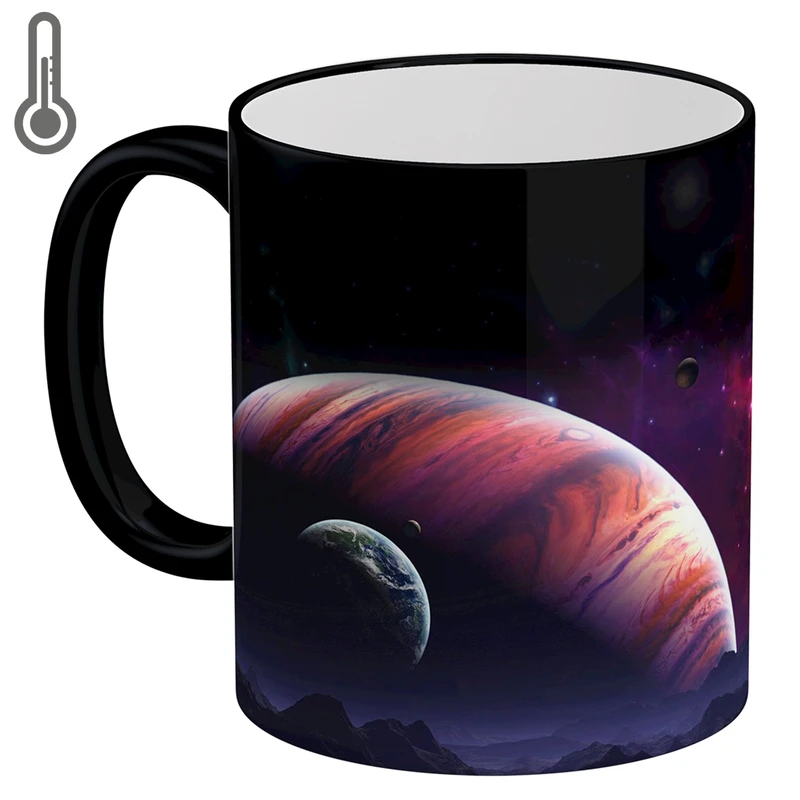 ماگ حرارتی لومانا طرح کهکشان کد MAG1614