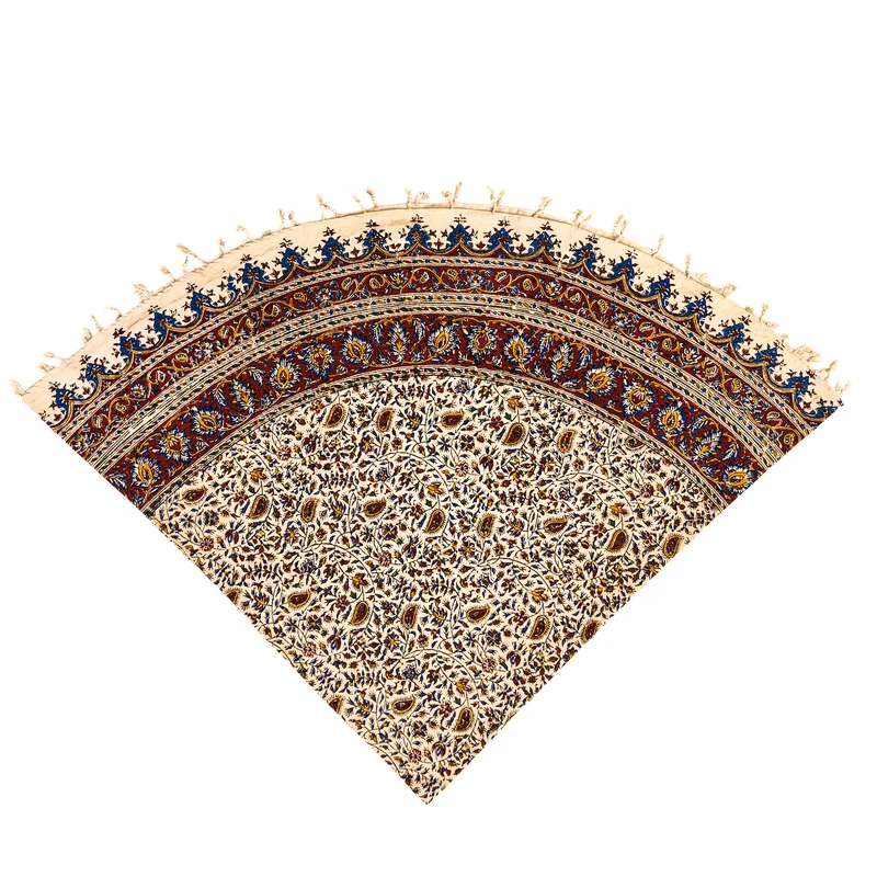 رومیزی قلمکار عطريان طرح درهم مدل G256