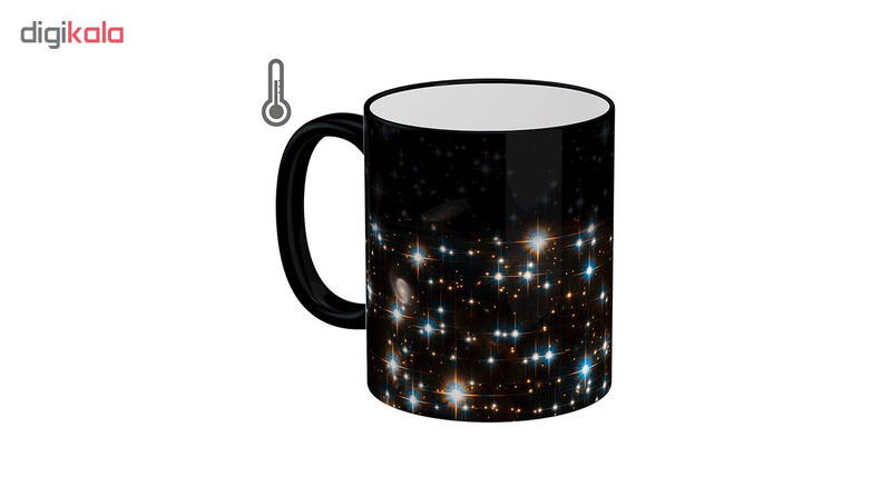 ماگ حرارتی لومانا طرح کهکشان کد MAG1617