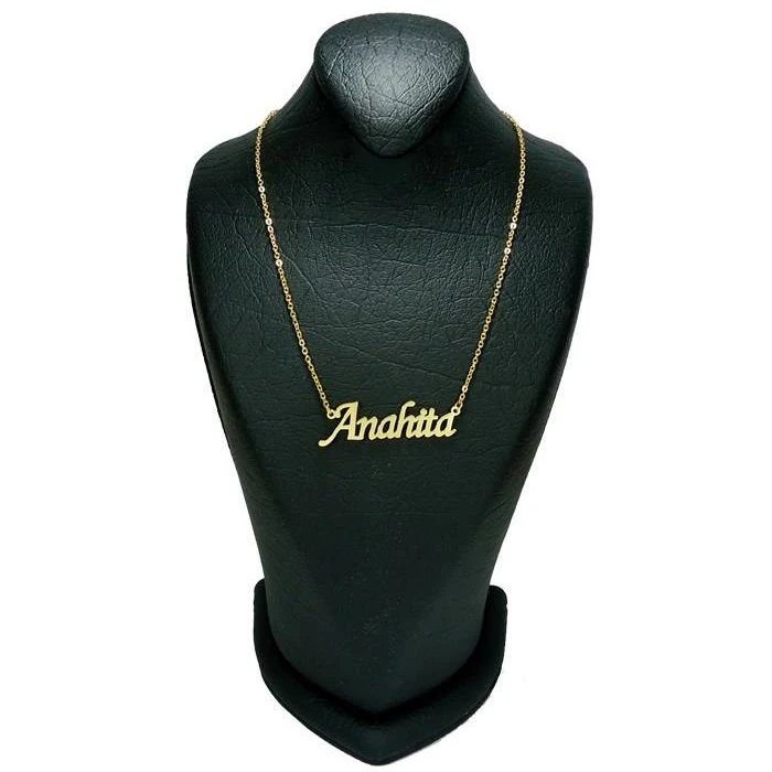 گردنبند زنانه طرح اسم آناهیتا کد B205