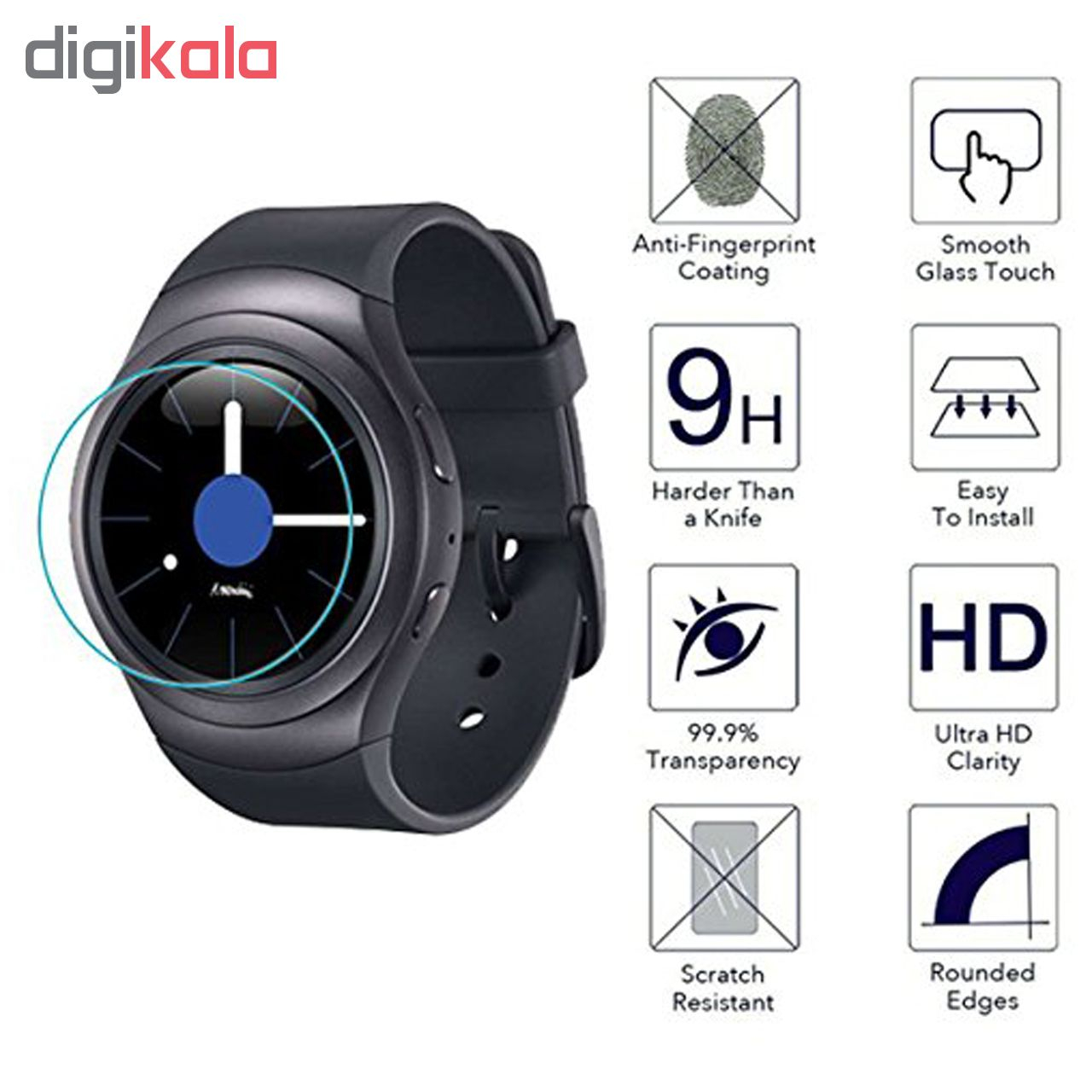 محافظ صفحه نمایش بوف مدل Ct02 مناسب برای ساعت هوشمند سامسونگ Gear S2