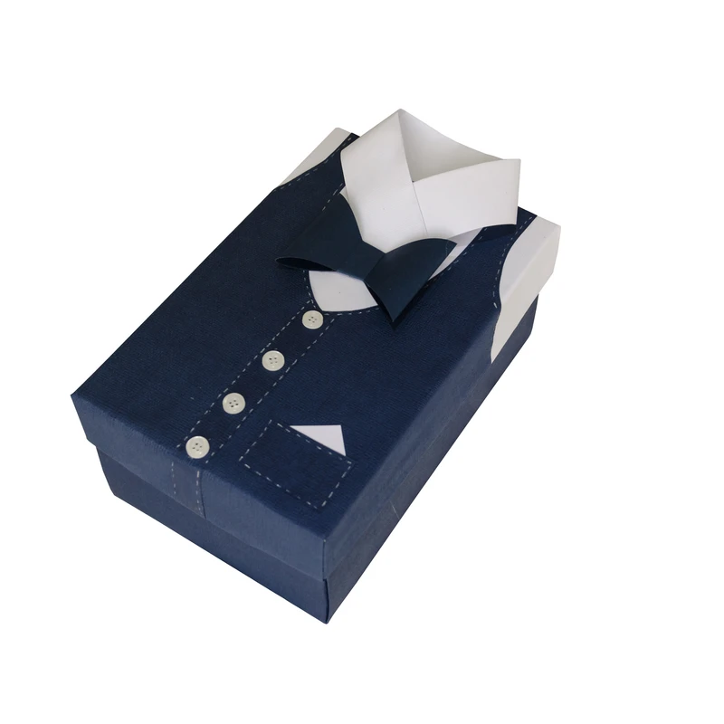 جعبه هدیه طرح پیراهن مردانه سایز کوچک