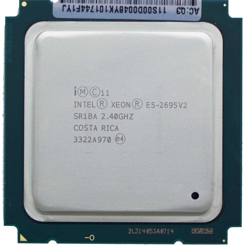 پردازنده مرکزی اینتل سری Ivy Bridge مدل E5-2695 v2 پردازنده مرکزی اینتل سری Ivy Bridge مدل E5-2695 v2