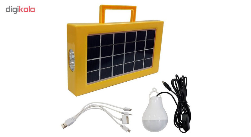 سیستم روشنایی خورشیدی مدل GG-8899 کد Y11
