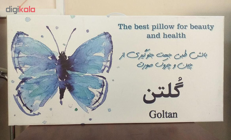 بالش طبی گلتن مدل Anti Wrinkle کد 0010