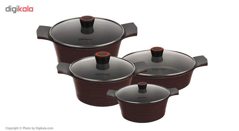 سرویس پخت و پز 8 پارچه دسینی مدل Rejina