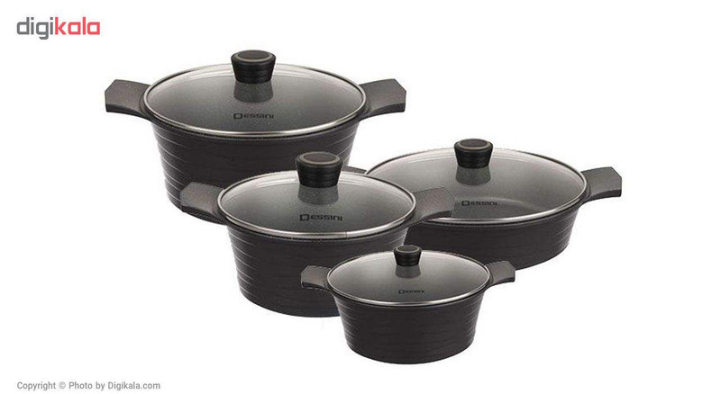 سرویس پخت و پز 8 پارچه دسینی مدل Rejina