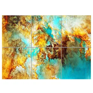 تایل سقفی مدل AZ32087 سایز 60*60 سانتی متر مجموعه 6 عددی