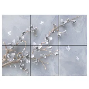 تایل سقفی مدل AZ32088 سایز 60*60 سانتی متر مجموعه 6 عددی