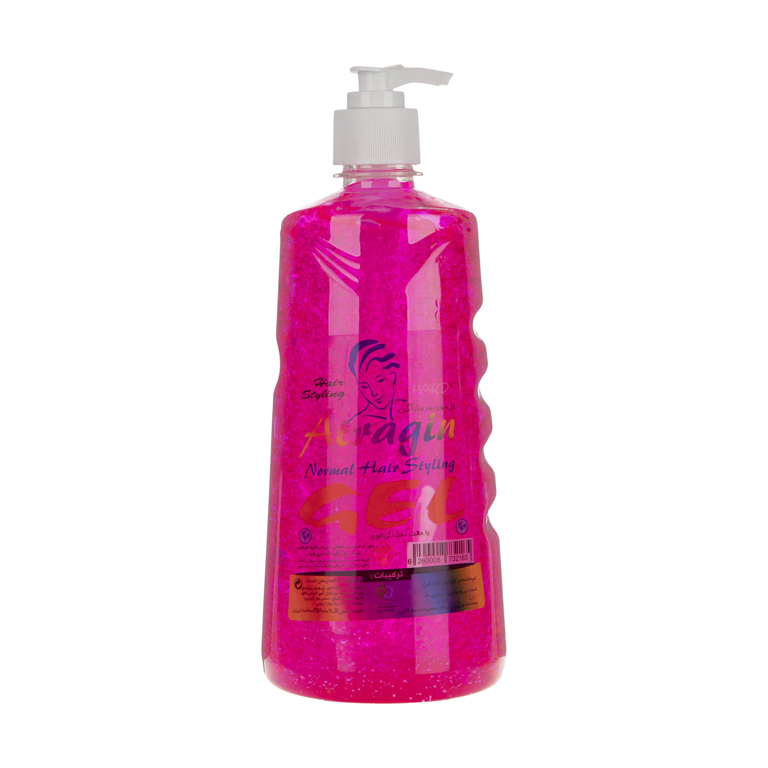 ژل حالت دهنده مو عطرآگین مدل Pink حجم 750 میلی لیتر -  - 1