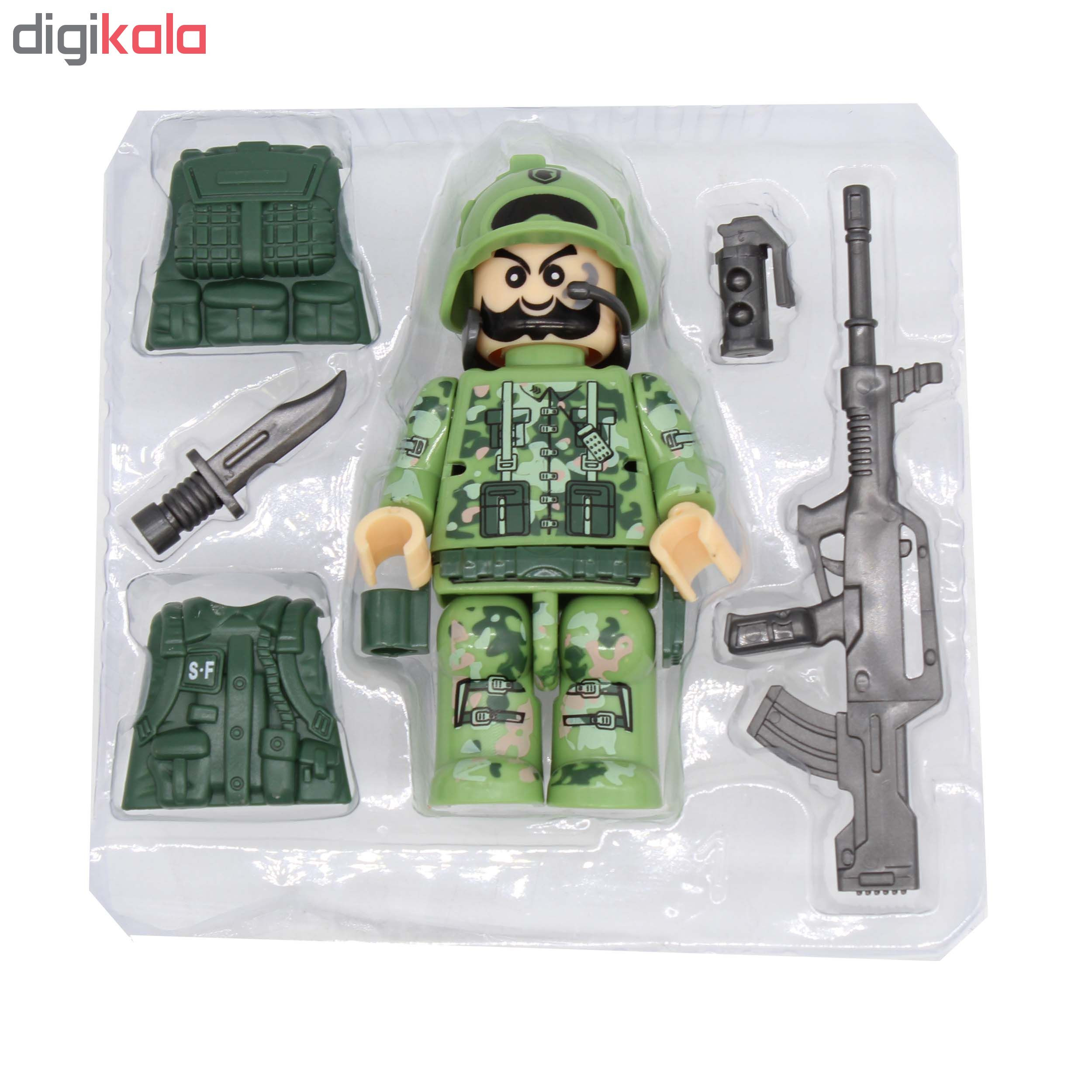اسباب بازی جنگی مدل Jungle Special Forces کد K1-2016-70-A