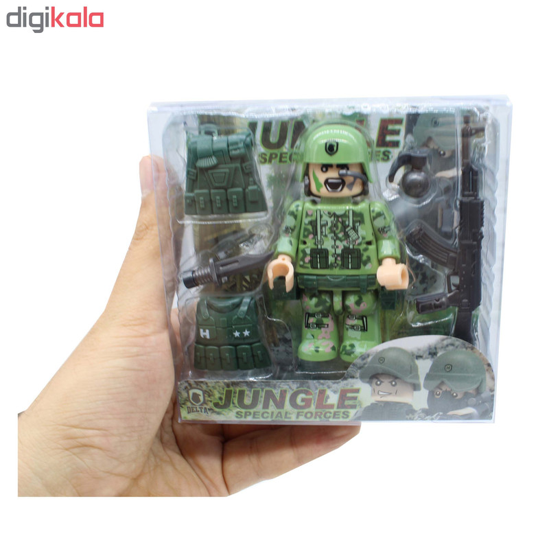 اسباب بازی جنگی مدل Jungle Special Forces کد K1-2016-70-B