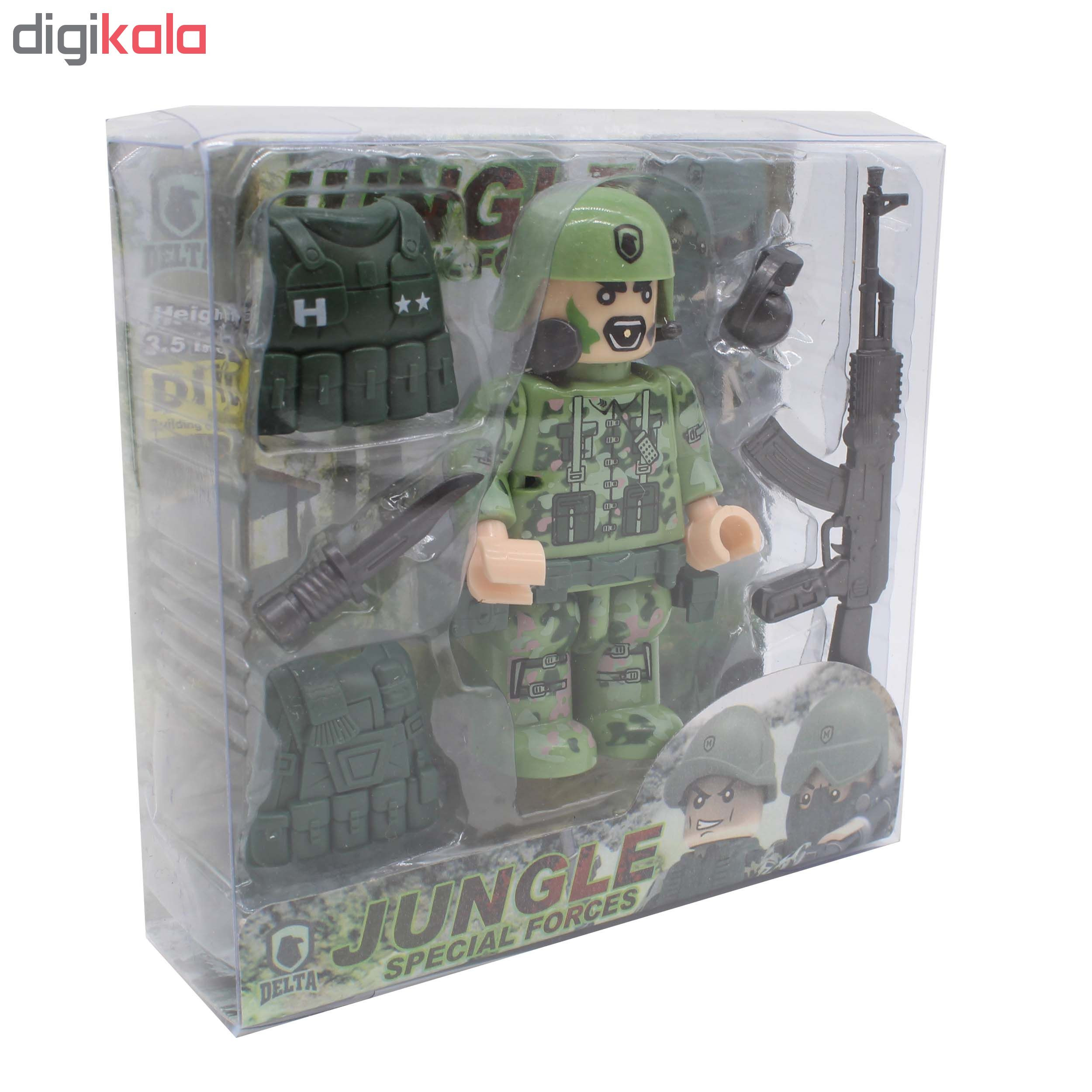 اسباب بازی جنگی مدل Jungle Special Forces کد K1-2016-70-B