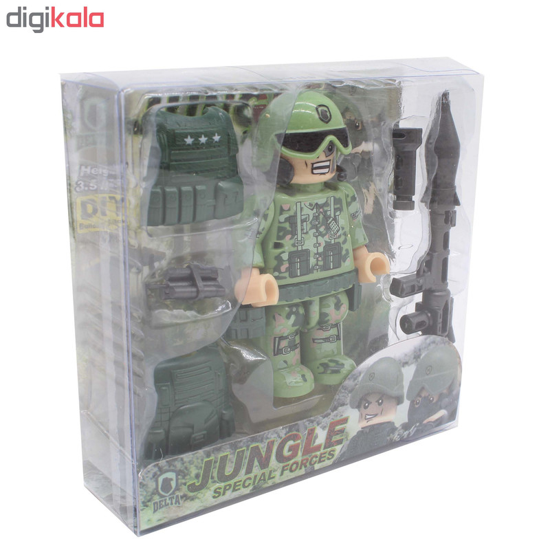 اسباب بازی جنگی مدل Jungle Special Forces کد K1-2016-70-C