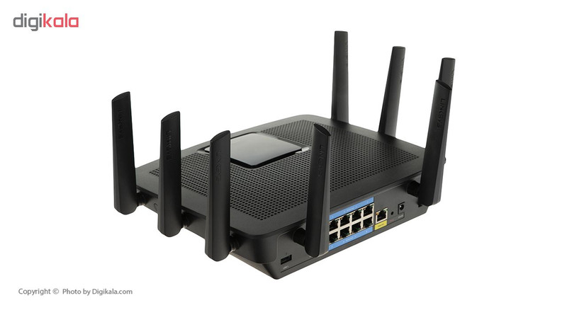 روتر بی‌ سیم گیگابایتی AC5400 از نوع MU-MIMO لینک سیس مدل EA9500-EU