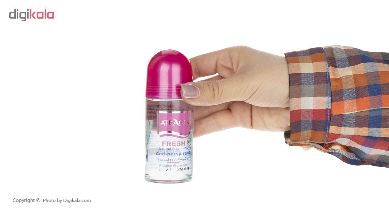رول ضد تعریق زنانه عطرآگین مدل Pink حجم 50 میلی لیتر -  - 4