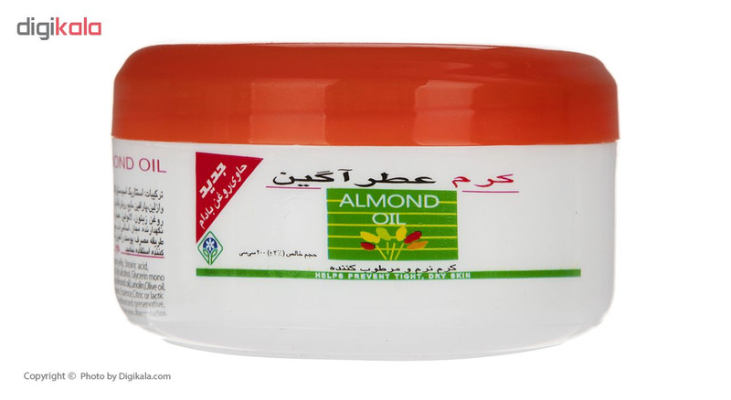 کرم مرطوب کننده و نرم کننده عطرآگین مدل Almond حجم 200 میلی لیتر