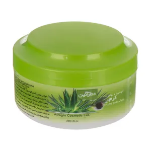 کرم مرطوب کننده و نرم کننده عطرآگین مدل Aloe vera and Olive Oil حجم 200 میلی لیتر