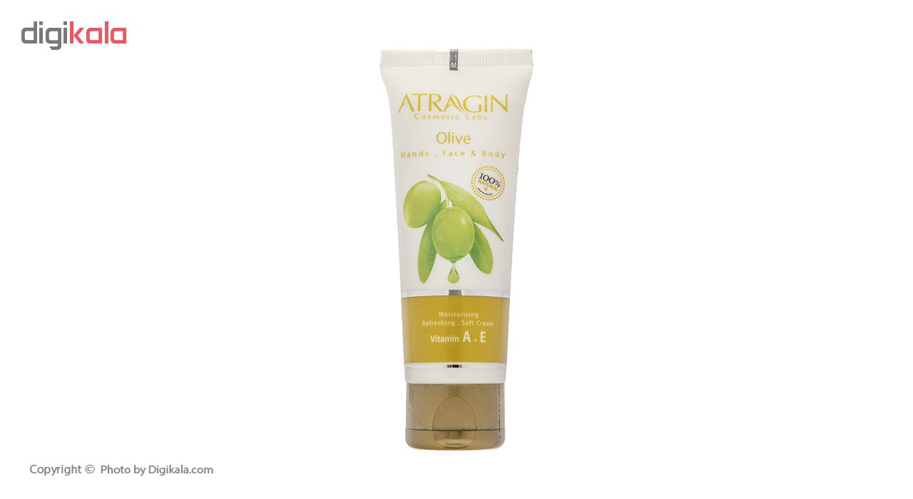 کرم مرطوب کننده عطراگین مدل Olive حجم 75 میلی لیتر