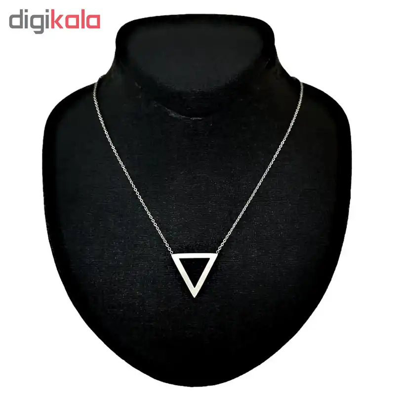 گردنبند زنانه طرح مثلث کد B305