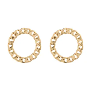 گوشواره طلا 18 عیار زنانه میو گلد مدل EG160