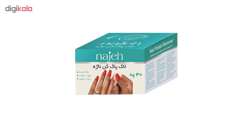 پد لاک پاک کن ناژه کد 322 مجموعه 6 عددی
