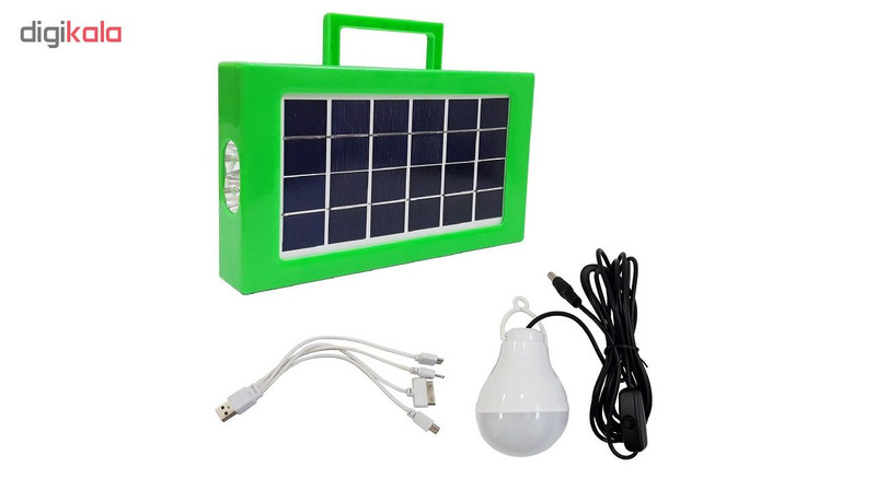 سیستم روشنایی خورشیدی مدل GG-8899 کد G11