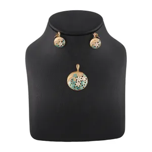 نیم ست طلا 18 عیار زنانه گوی گالری کد G425