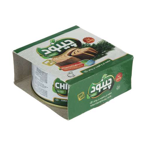 کنسرو ماهی تن و شوید در روغن چینود - 150 گرم