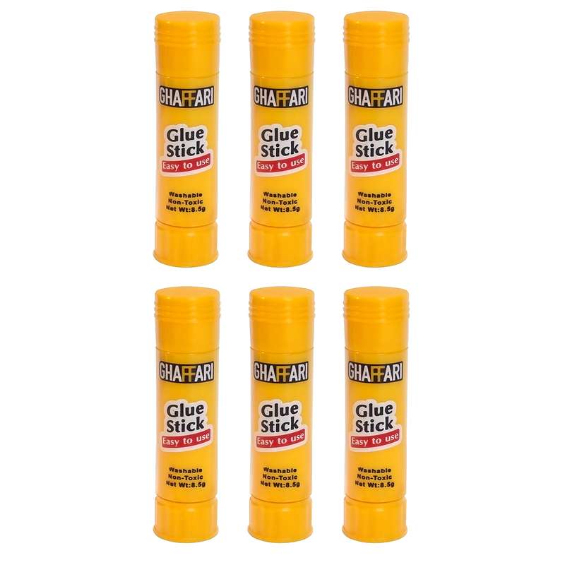 چسب ماتیکی غفاری مدل 00909 مجموعه 6 عددی