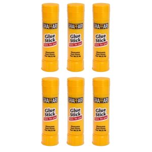 نقد و بررسی چسب ماتیکی غفاری مدل 00909 مجموعه 6 عددی توسط خریداران