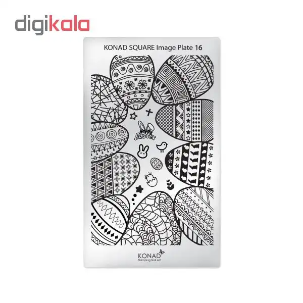 شابلون طراحی ناخن کناد کد 16