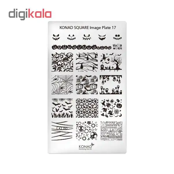 شابلون طراحی ناخن کناد کد 17