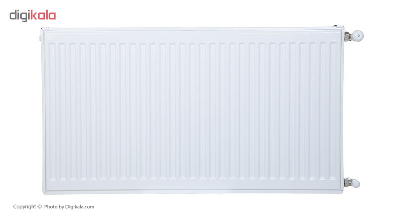رادیاتور پنلی جی کی ان مدل GKN140 به همراه شیر و اتصالات