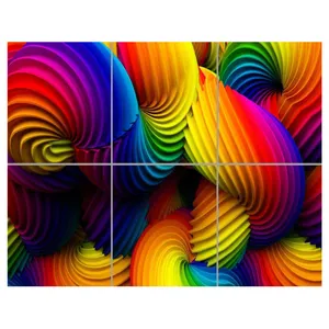 تایل سقفی مدل AZ32090 سایز 60*60 سانتی متر مجموعه 6 عددی