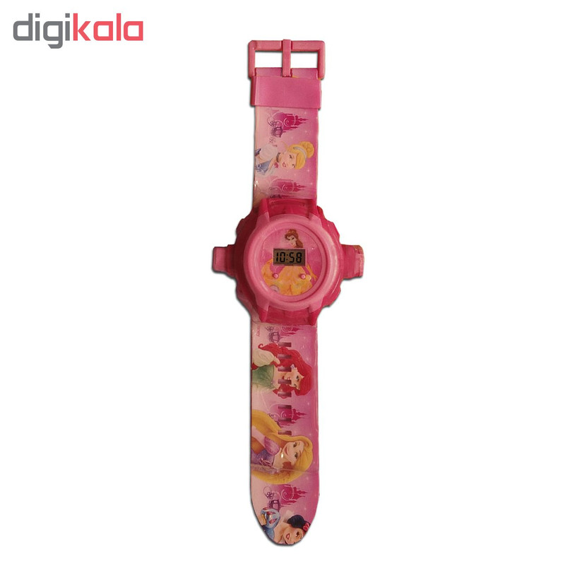 ساعت مچی دیجیتال دخترانه طرح پرنسس ساعت مچی دیجیتال دخترانه طرح پرنسس