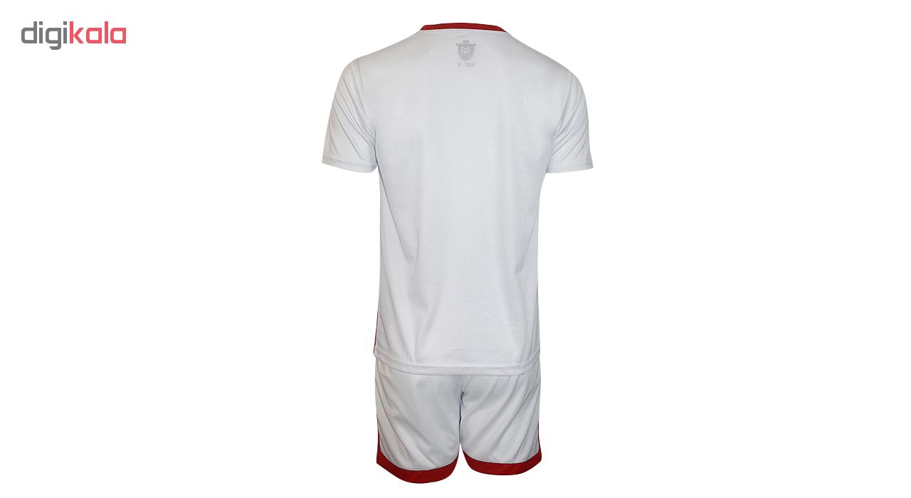 ست تی شرت و شلوارک ورزشی مردانه مدل AD5002wh