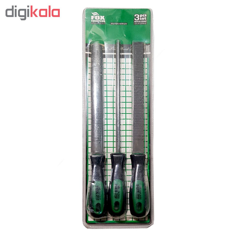 مجموعه 3 عددی سوهان چوب فوکس مدل S-112