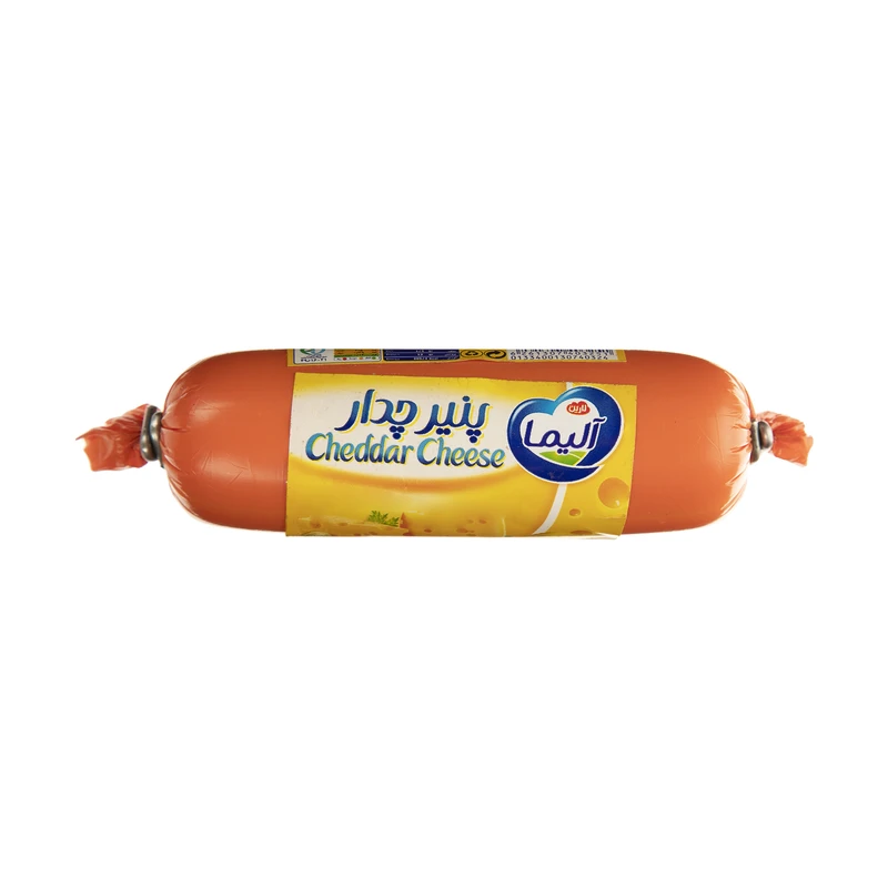 پنیر چدار آلیما وزن 100 گرم