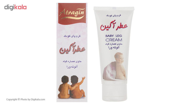 کرم پا کودک عطرآگین مدل Aloevera حجم 50 میلی گرم