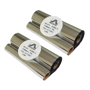 ریبون پرینتر لیبل زن نیک مدل RESIN 110mm x 75m بسته 2 عددی